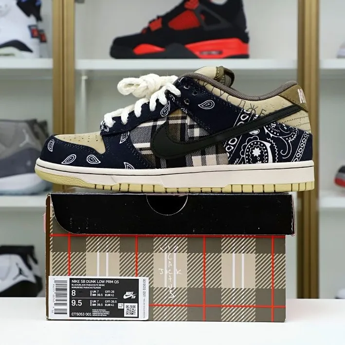 Kimikick TRAVIS SCOTT X DUNK LOW PREMIUM QS SB 'CACTUS JACK' 0113