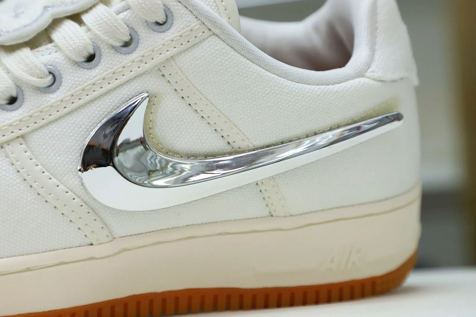 Rep Kimikick TRAVIS SCOTT X AIR FORCE 1 'SAIL' 0113