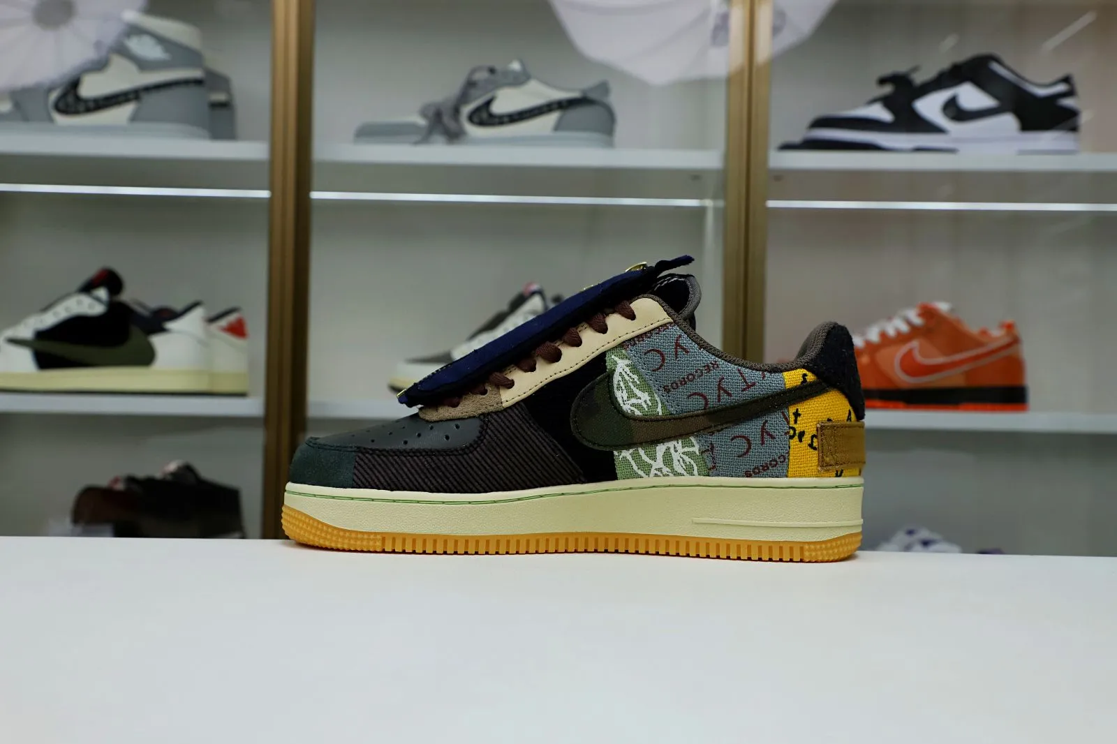 Cheap Kimikick TRAVIS SCOTT X AIR FORCE 1 LOW 'CACTUS 0113